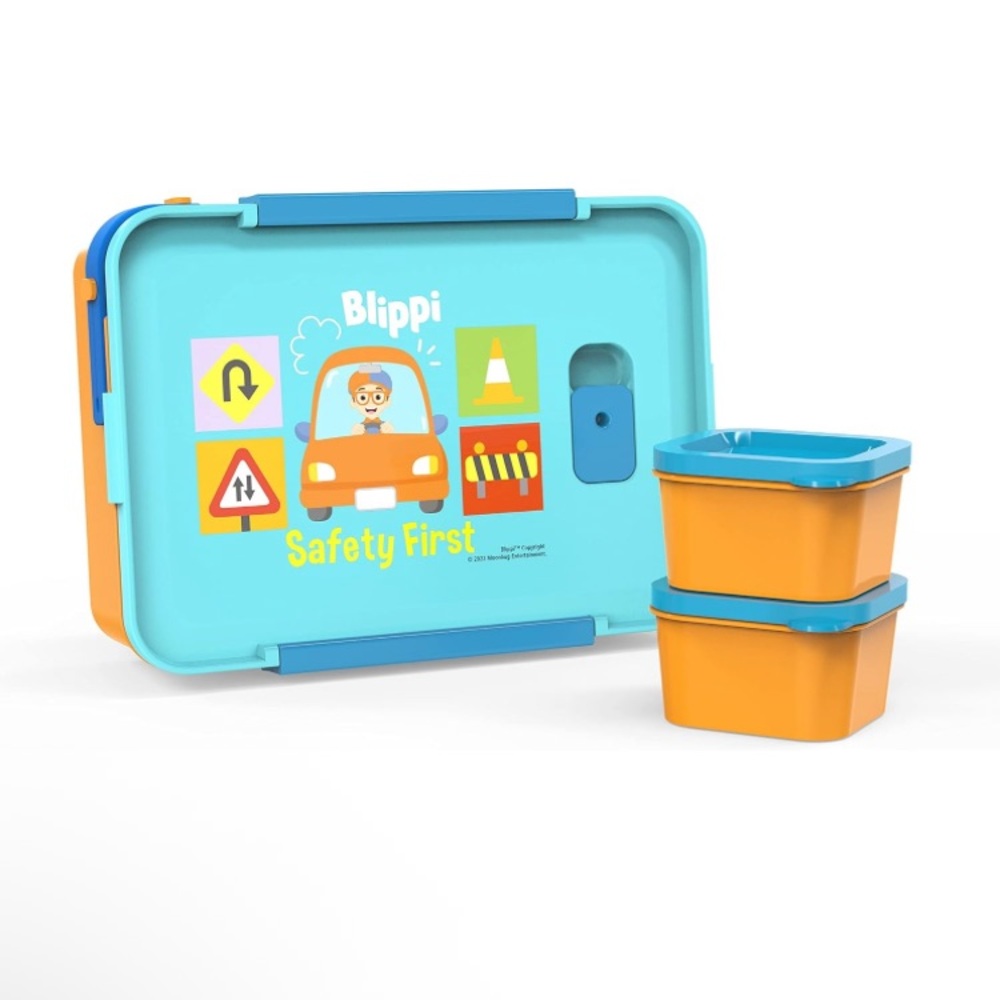Blippi Safety First Lunchbox Set by Zak!
